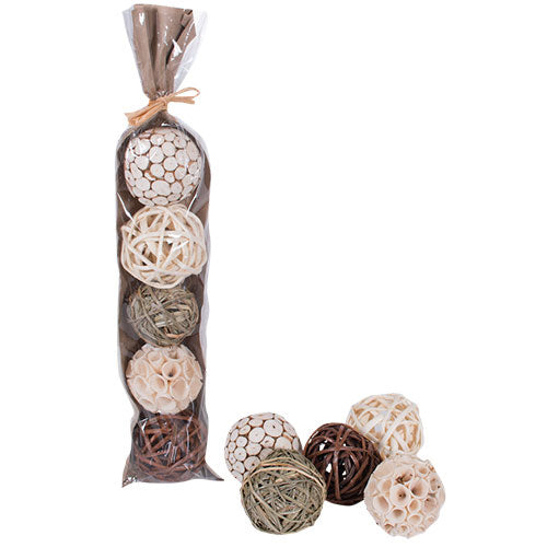 VI2858 Set 5 Esferas Decorativas 8 cm