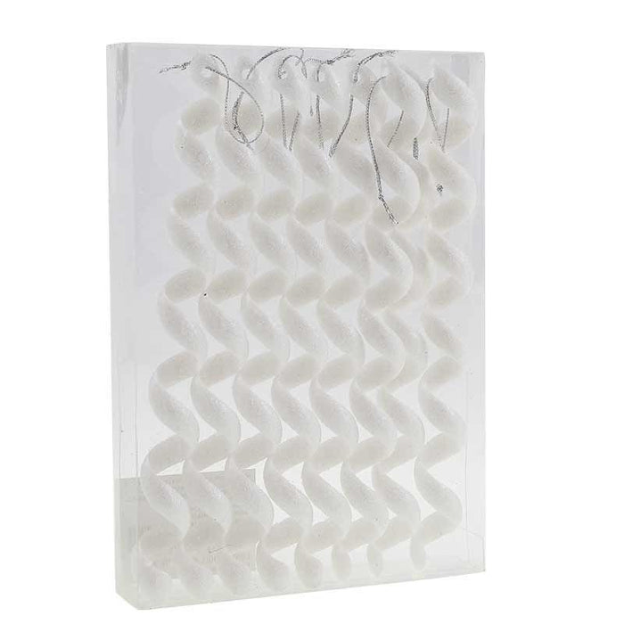 WZ2008B Set 8 Espirales Blanco 20 Cm.