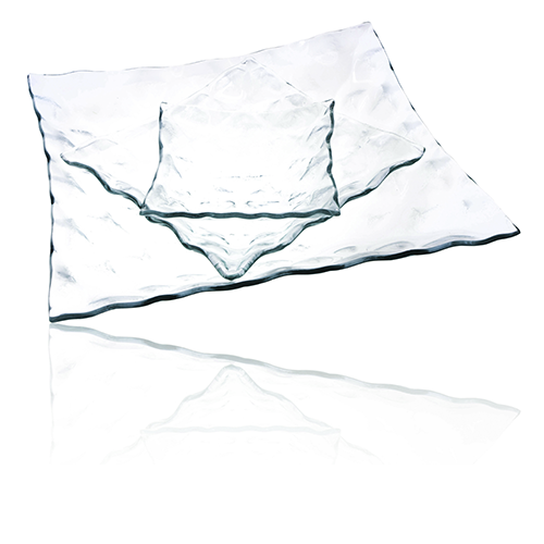 YQ513-2 Tazón St. Honoré Transparente 25.5 cm.