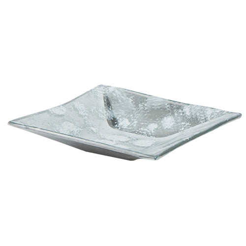 YQ806 Plato Botanero Frost Plata 11 cm
