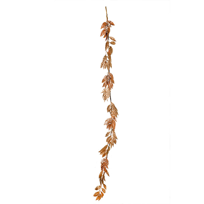 YS2004 Guirnaldas Hojas Metálicas 180 Cm.