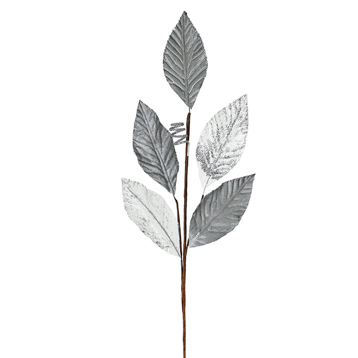 YS2141S Rama Hojas Plata 65 Cm.