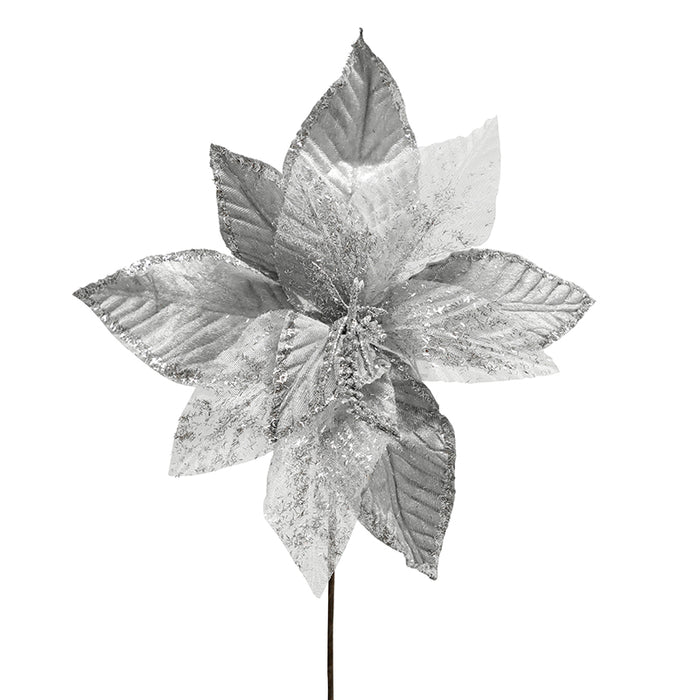 YS2246 Nochebuena Plata Con Frost 30(D)x60(A) Cm.