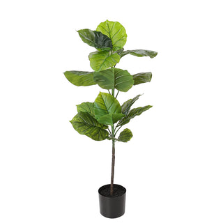 AL53101 Árbol Ficus con Maceta de Plástico Negra 90cm.