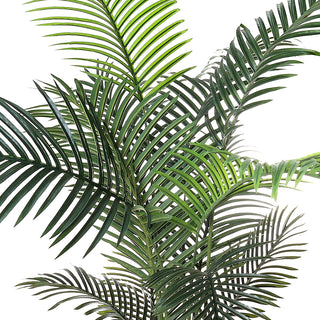 AL54041  Palma Areca Grande con Maceta de Plástico Negra 183cm.