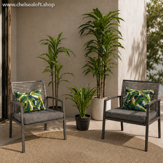 AL50629 Arreglo Dracaena con Maceta de Plástico Negra 65cm.