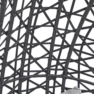 BK1719G Columpio Bora Bora Gris Obscuro para Exterior.