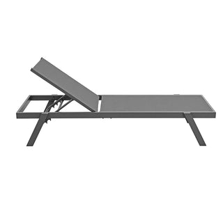 BK3510A Camastro Tenerife Antracita Estibable con acabado para exterior 65cm(L) x 198cm(P) x 35/97cm(A)