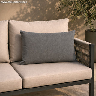 SCL226CO Cojín Harbour Gris para Exterior 21 cm(L)x 10cm(AN)x13cm(AL)