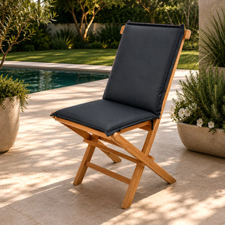 TGF001C Cojín Resistente al Agua para Silla Jakarta c/asiento y respaldo 90cm.(L) x42cm.(P) x2.5cm.(A).