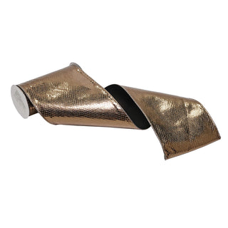 CR1057C Listón Vinipiel Bronce 15 cm. x 4.57 mts.