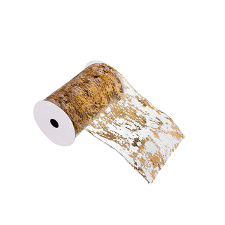 CR238OP Listón Hoja de Oro y Plata 15 Cm. x 9 Mts.