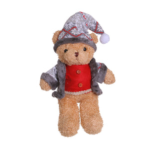 CX2326G Osito Peluche Suéter Gris 45 Cm.
