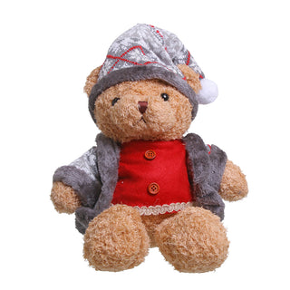 CX2326G Osito Peluche Suéter Gris 45 Cm.
