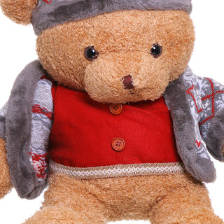 CX2326G Osito Peluche Suéter Gris 45 Cm.