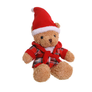 CX2326R Osito Peluche Bata Roja 45 Cm.