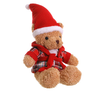 CX2326R Osito Peluche Bata Roja 45 Cm.