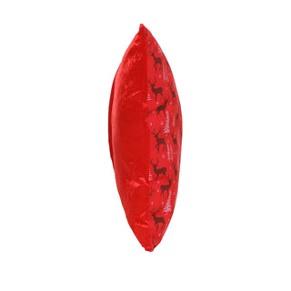 CX2345R Cojín Pinos Rojo 45x45 Cm.