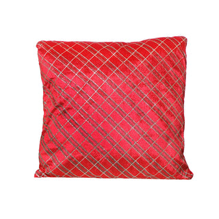 CX2345RV Cojín Rojo/Verde 45x45 Cm.