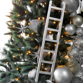 CX2360P Escalera Decorativa Plata 60 Cm.