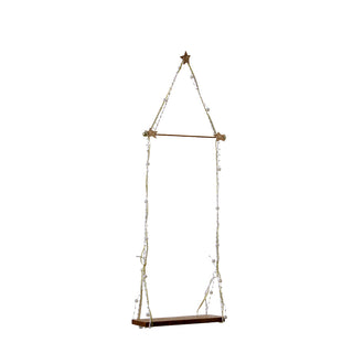 CX2381O Columpio Oro 18x7x54 Cm.