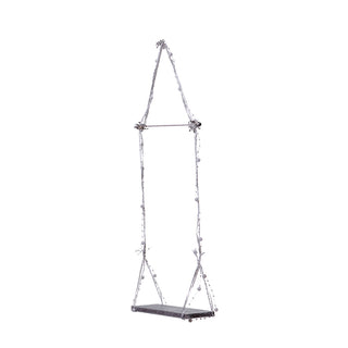 CX2381P Columpio Plata 18x7x54 Cm.