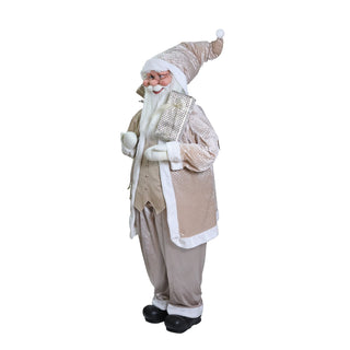 Gran Santa Gala Champaña Tamaño Natural 180cm