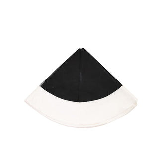 CX2420N Pie de Pino Terciopelo Negro y Blanco 121 cm.