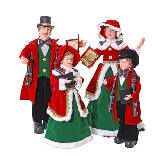 CX2437C Familia Christmas Carolers 70 cm.