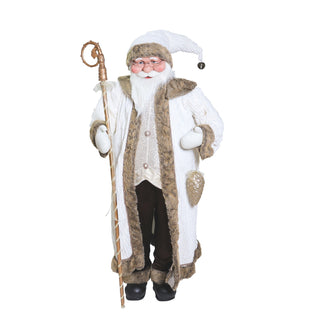 Gran Santa Ivory Gold Tamaño Natural 180 cm