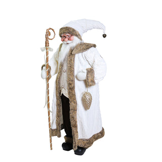 Gran Santa Ivory Gold Tamaño Natural 180 cm