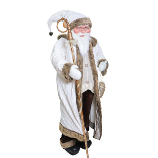 Gran Santa Ivory Gold Tamaño Natural 180 cm