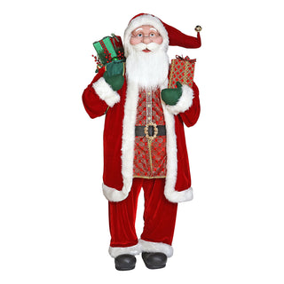 CX25297 Gran Santa Christmas Red Tamaño Natural 180 cm.