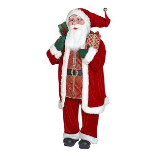 CX25297 Gran Santa Christmas Red Tamaño Natural 180 cm.