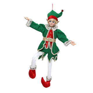 CX2532 Duende Christmas Green Flexible Mediano 61 cm.