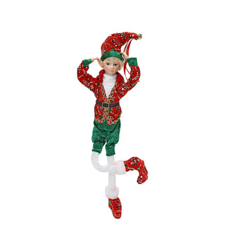 CX2534B Duende Christmas Red Flexible Chico 45 cm.
