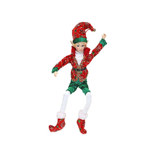 CX2534B Duende Christmas Red Flexible Chico 45 cm.