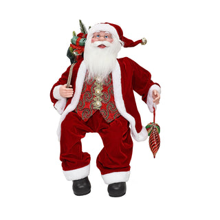 CX2537 Santa Christmas Red Sentado Mediano 61 cm.