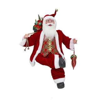 CX2537 Santa Christmas Red Sentado Mediano 61 cm.