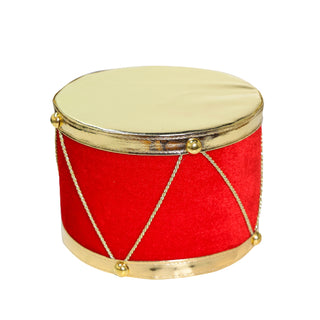 Ornamento Tambor Rojo 20 cm