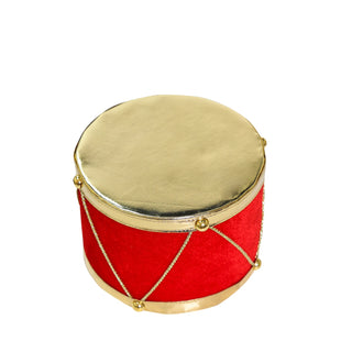 Ornamento Tambor Rojo 20 cm