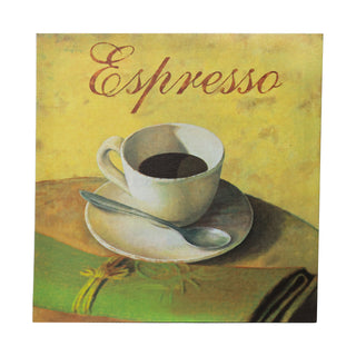 FB095 CUADRO 16"X 16" ESPRESSO BCO