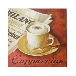 FB097 CUADRO 16"X 16" CAFE CAPPUCCINO