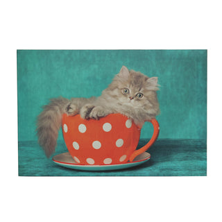 FB1005 Oleografia Kitten Teacup A 30x45x1.8 cm.