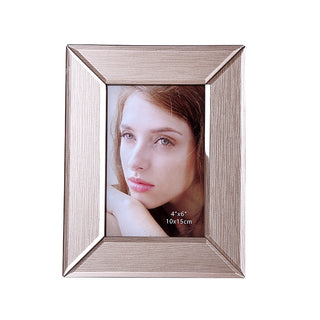HM2448CH Portarretrato Corteza Champaña 4x6" 18cm(L) x 23cm(A)