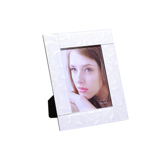 HM2483BNM Portarretrato Blanco Nube 5x7" 20cm(L)x 25cm(A)