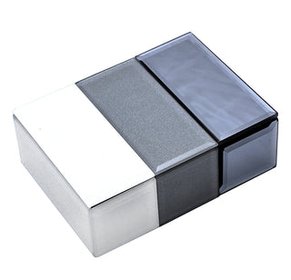 HM2485 Caja Rectangular Colorblock Frío 16cm(L)x 12cm(P)x 6cm(A)