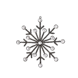 KC2450 Ornamento Copo de Nieve Pedrería