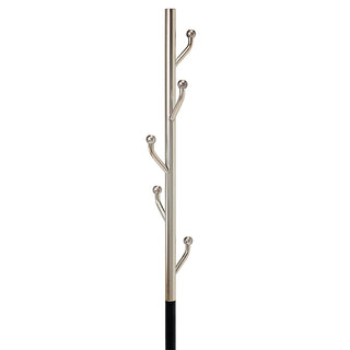 KI671  Perchero Loft Negro Con Oro Rosado 170 cm A.