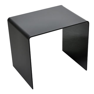 KI708NE Set 2 Mesas Nido Acrílico Negro 40(L)X30(P)X35(A) Y 35(L)X30(P)X30(A) Cm.